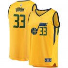 Camiseta Ekpe Udoh 33 Utah Jazz Statement Edition Amarillo Hombre